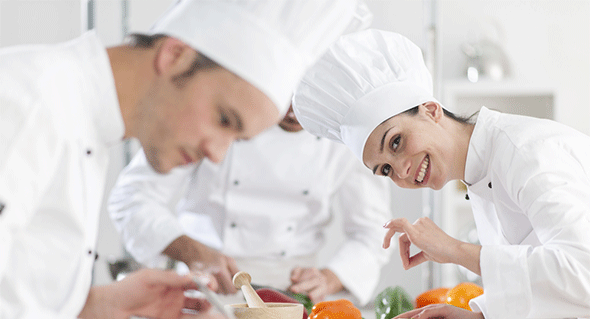 Chef hats are usually required in the restaurant kitchen by local regulations.  However, choosing the right chef hat for employee comfort and convenience can make all the difference.