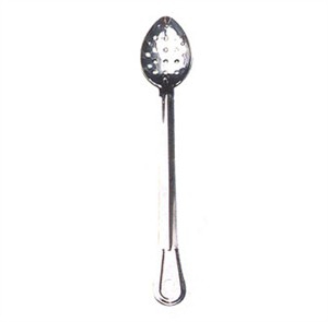 Winco BSPT-11 Perforated Basting Spoon with Stainless Steel Handle, 11