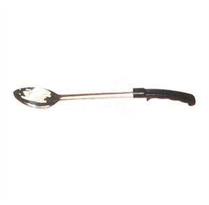 Winco BHSP-11 Slotted Basting Spoon with Stop Hook, 11"