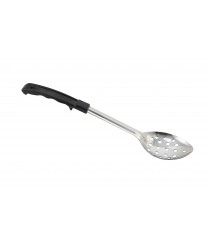 Winco BHPP-13 Perforated Basting Spoon with Stop Hook, 13"