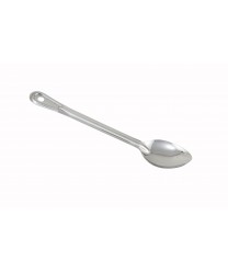 Winco BSOT-13 Solid Stainless Steel Basting Spoon, 13
