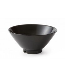 GET Enterprises 0180-BK Black Elegance Melamine Bowl, 8 oz. (1 Dozen)