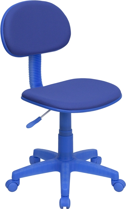 Flash Furniture Blue Fabric Ergonomic Task Chair [BT-698-BLUE-GG]
