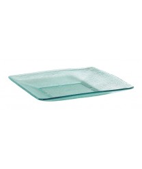 GET Enterprises HI-2017-JA Cache Jade Polycarbonate Square Plate, 14 1/2"(1 Dozen)