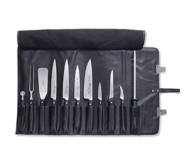 FDick 8106300 11 Piece Chef's Set in Roll Bag