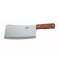 Winco KC-301 Heavy Duty Chinese Cleaver with Wooden Handle