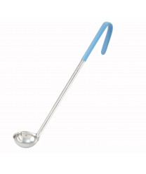 Winco LDC-05 Color-Coded Ladle with Teal Handle 1/2 oz.