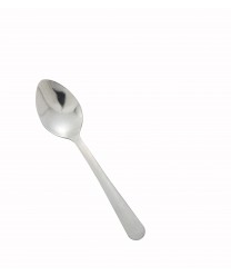 Winco 0002-09 Windsor Demitasse Spoon, Medium Weight, 18/0 Stainless Steel (1 Dozen)
