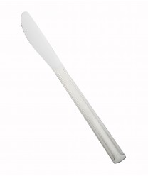 Winco 0001-08 Dominion Dinner Knife, Medium Weight, 18/0 Stainless Steel  (1 Dozen)