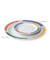 GET Enterprises DP-910-BA Creative Table Diamond Barcelona Round Plate, 10" (2 Dozen)