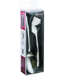 Winco 0082-03 Pack of Windsor Medium Weight Dinner Spoons, 18/0 Stainless Steel (2 Dozen)