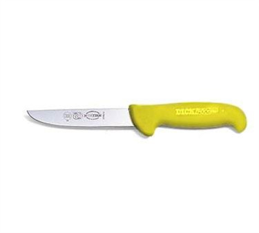 FDick 8225915-02 Ergogrip Boning Knife with Yellow Handle,  6" Blade ,  high carbon steel,  yellow plastic handle,  NSF,  HACCP