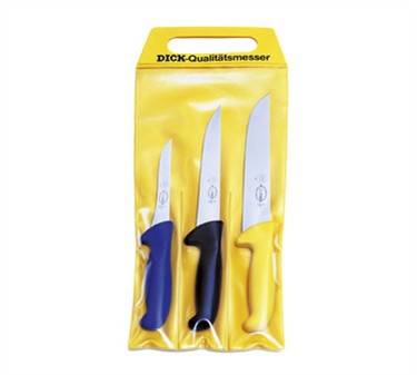 FDick 8257000 3 Set Ergogrip Butcher Knife Set