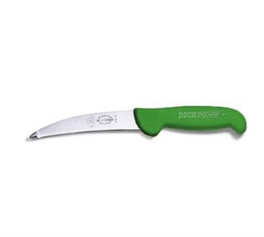 FDick 8213915-09 Ergogrip Gut and Tripe Knife with Green Handle,  6" Blade