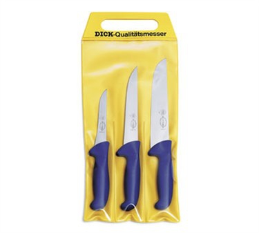 FDick 8255300 3 Set Ergogrip Butcher Knife Set