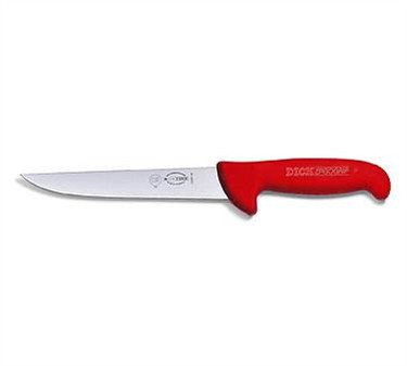 FDick 8200615-03 Ergogrip Sticking Knife with Red Handle,  6" Blade