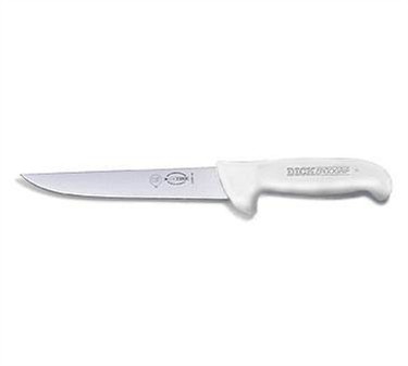 FDick 8200615-05 Ergogrip Sticking Knife with White Handle,  6" Blade