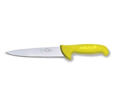 FDick 8200715-02 Ergogrip Sticking Knife with Yellow Handle,  6" Blade