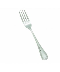Winco 0036-11 Deluxe Pearl  European Table Fork, Extra Heavy Weight, 18/8 Stainless Steel  (1 Dozen)