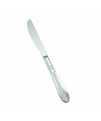 Winco 0031-18 Peacock European Table Knife, Extra Heavy, 18/8 Stainless Steel ( Dozen)