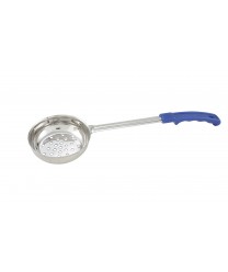 Winco FPP-8 Blue One-Piece Perforated Food Portioner, 8 oz.