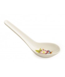 GET Enterprises M-6030-TR Tea Rose Won-Ton Soup Spoon, 0.65 oz. (5 Dozen)