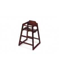 GET Enterprises HC-100M-P Commercial High Chair, Mahogany, Palletized (32 Pieces)