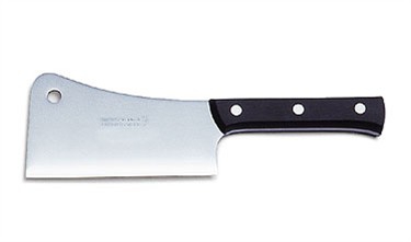 FDick 9310018 Kitchen and Restaurant Cleaver with Plastic Handle,  7" Blade
