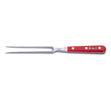 FDick 9202018-03 Forged Kitchen Fork with Red Handle 7"