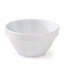 GET Enterprises BC-170-DW Diamond White Melamine Bowl, 8 oz. (4 Dozen)