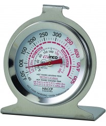 Winco TMT-OV2 Dial Type Oven Thermometer 2"
