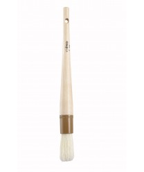 Winco WFB-10R Pastry / Basting Brush 1" Wide with Round Boar Bristles