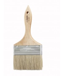 Winco WBR-40 Flat Pastry Brush 4" Wide