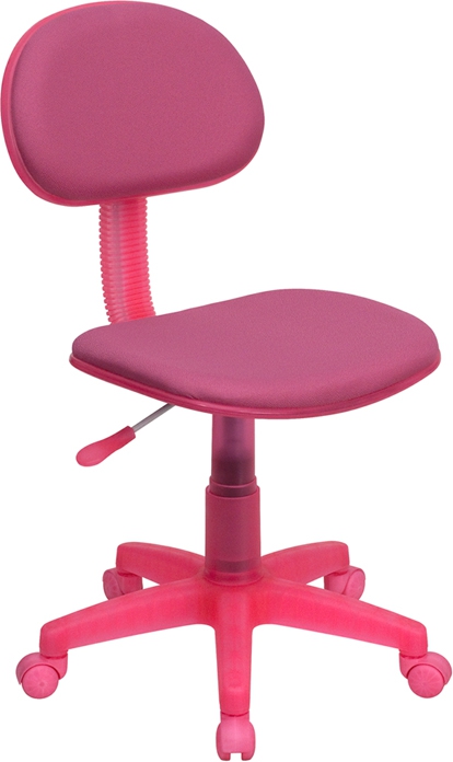 Flash Furniture Pink Fabric Ergonomic Task Chair [BT-698-PINK-GG]