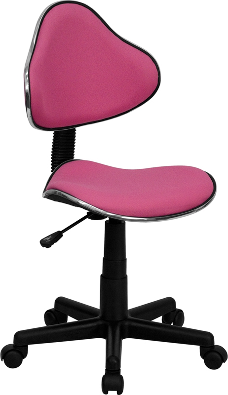 Flash Furniture Pink Fabric Ergonomic Task Chair [BT-699-PINK-GG]