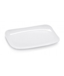 GET Enterprises CS-6103-W Siciliano White Rectangle Platter 11 1/4"x 7"(1 Dozen)