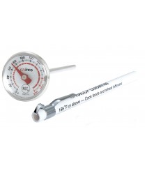 Winco TMT-P1 Dial Type Pocket Test Thermometer, 0 to 200 F