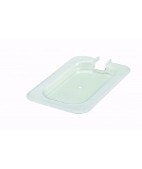 Winco SP7900C Poly-Ware Slotted Food Pan Cover, 1/9 Size