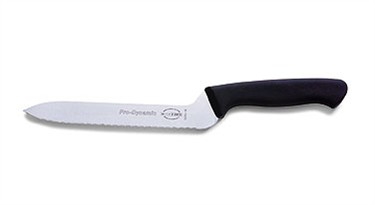 FDick 8505518 Serrated Edge Offset Bread / Utility Knife,  7" Blade