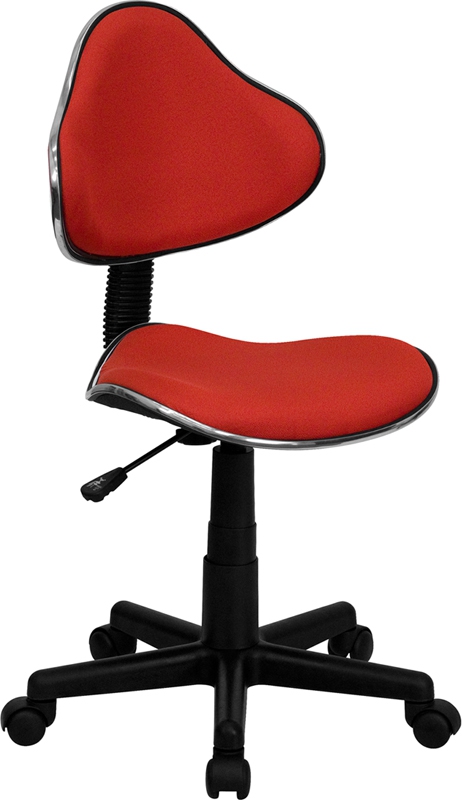 Flash Furniture Red Fabric Ergonomic Task Chair [BT-699-RED-GG]