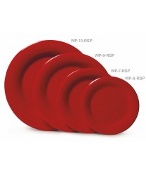 GET Enterprises WP-10-RSP Red Sensation Wide Rim Plate, 10-1/2"(1 Dozen)