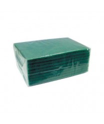 Winco SP-96 Green Scouring Pad, 6" x 8-3/8" (10 Pieces)