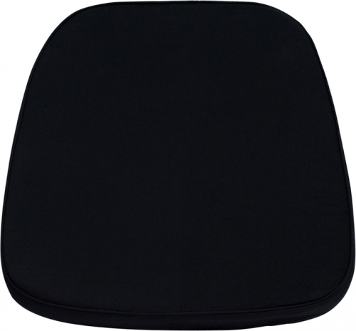 Flash Furniture Soft Black Fabric Chiavari Chair Cushion [LE-L-C-BLACK-GG]