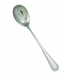 Winco 0030-23 Shangarila Solid Spoon, 11-1/4"