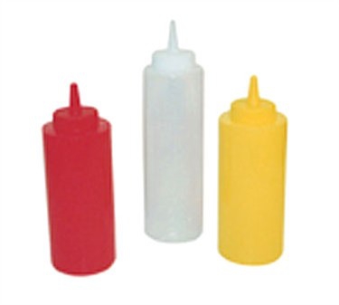 24 oz Condiment Squeeze Bottles Red