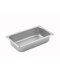 Winco SPQ2 1/4 Size Steam Table Pan, 2-1/2'' Deep