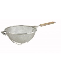 Winco MST-10RB Double Mesh Strainer, 10-1/2"