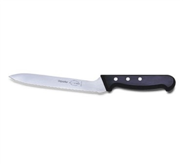 FDick 8405518 Superior Offset Bread / Utility Knife with Serrated Edge,  7" Blade