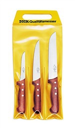 FDick 8155300 3 Piece Wood Handle Knife Set