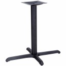Flash Furniture 22'' x 30'' Restaurant Table X-Base with 3'' Table Height Column [XU-T2230-GG] width=
